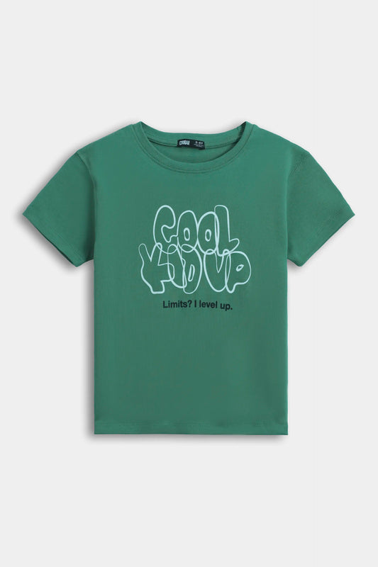 Graphic Interlock T-Shirt - Cougar Clothing