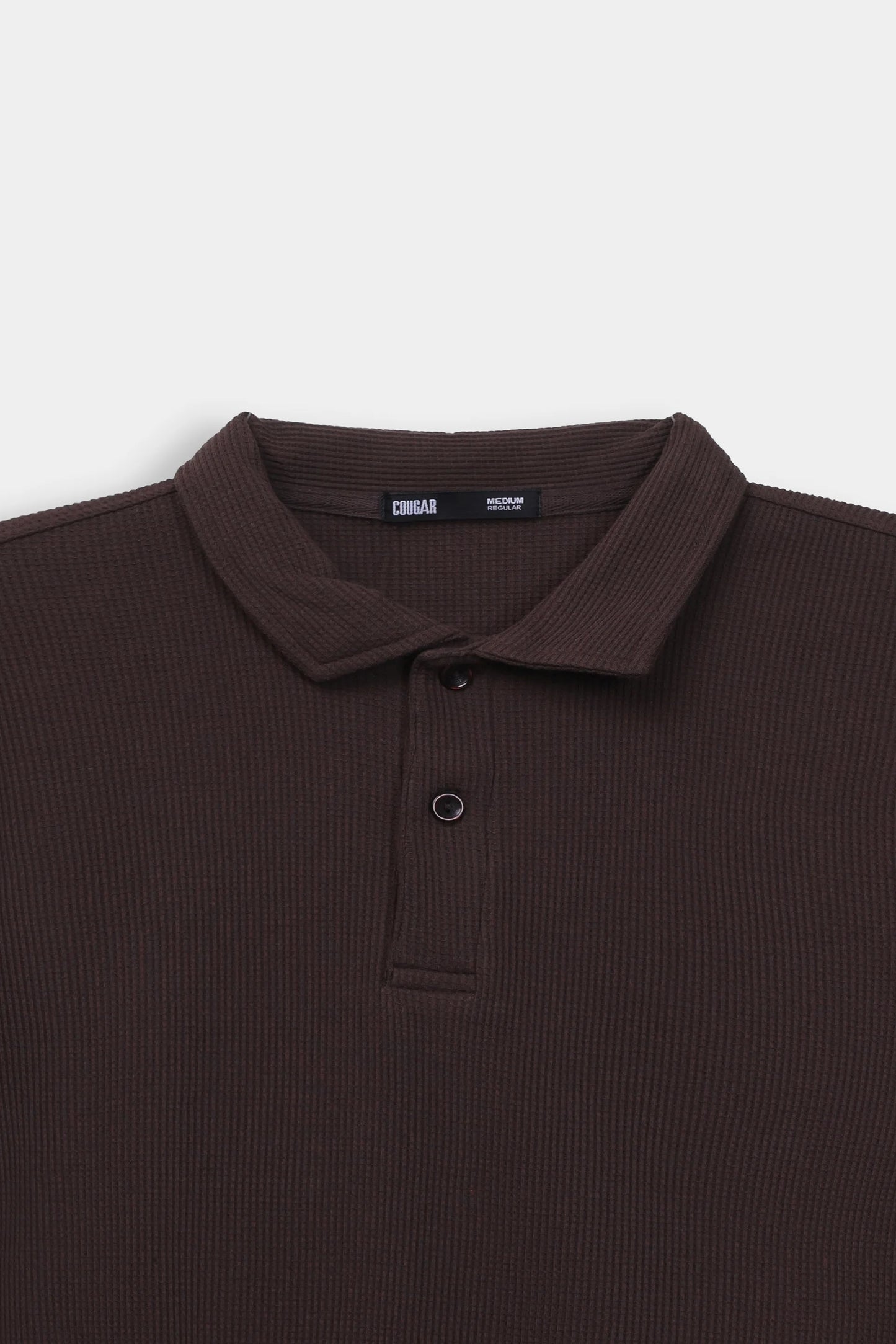 Classic Waffle Polo - Cougar Clothing