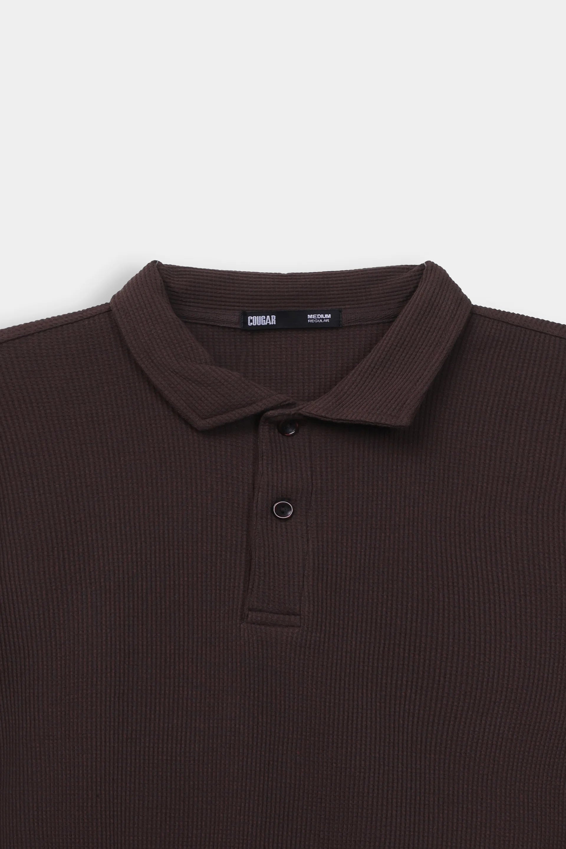 Classic Waffle Polo - Cougar Clothing