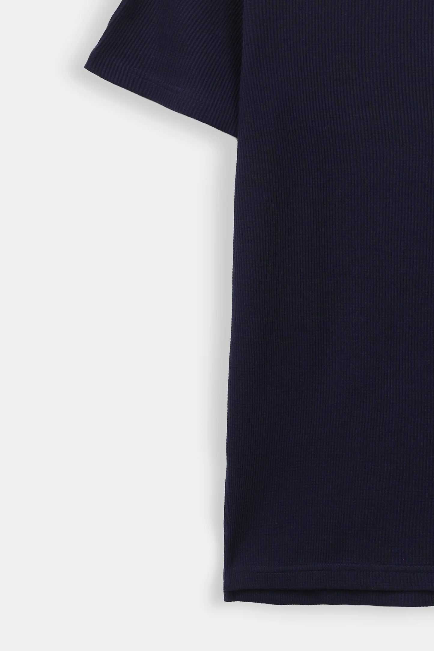 Textured Contrast Polo - Cougar Clothing