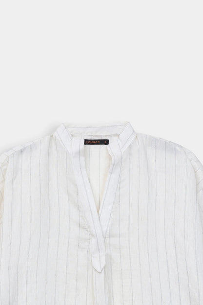 Pin Striped Kimono - Cougar Clothing