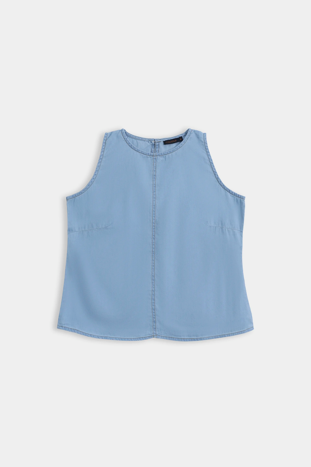Sleeveless Denim Top - Cougar Clothing