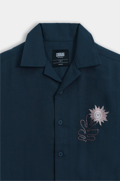 Embroidered Resort Shirt - Cougar Clothing