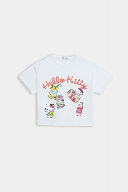 Hello Kitty Graphic T-Shirt - Cougar Clothing