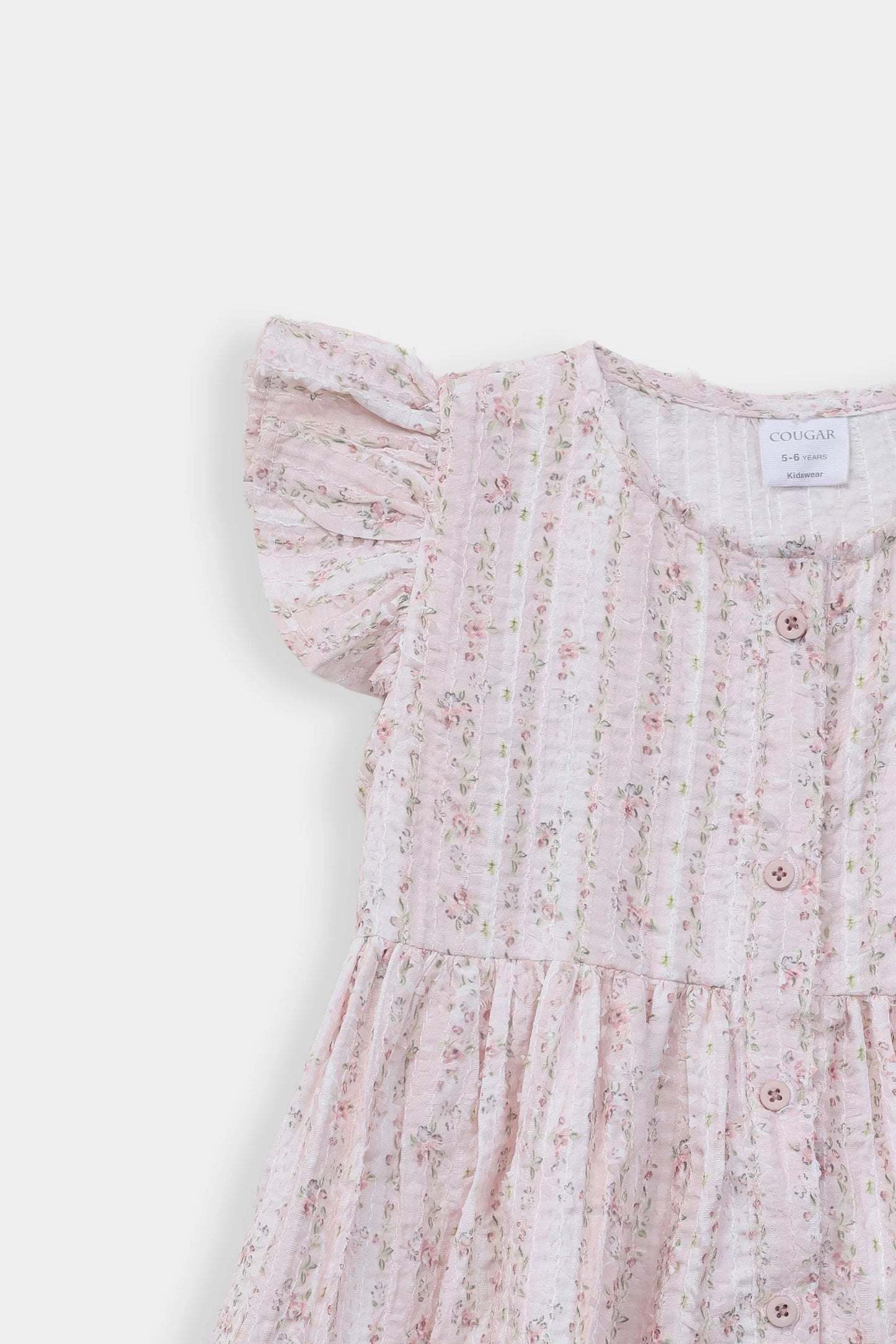 Printed Floral Dress - Cougar Clothing