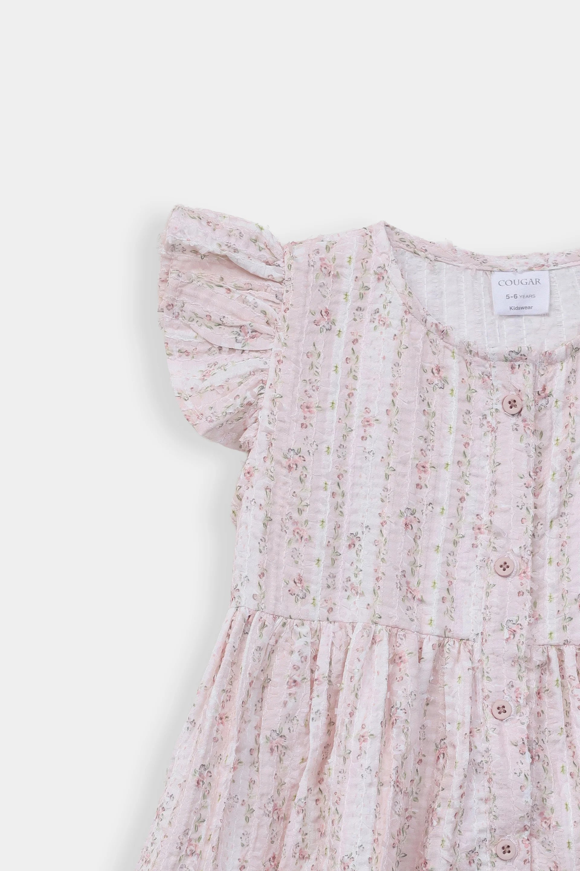 Printed Floral Dress - Cougar Clothing
