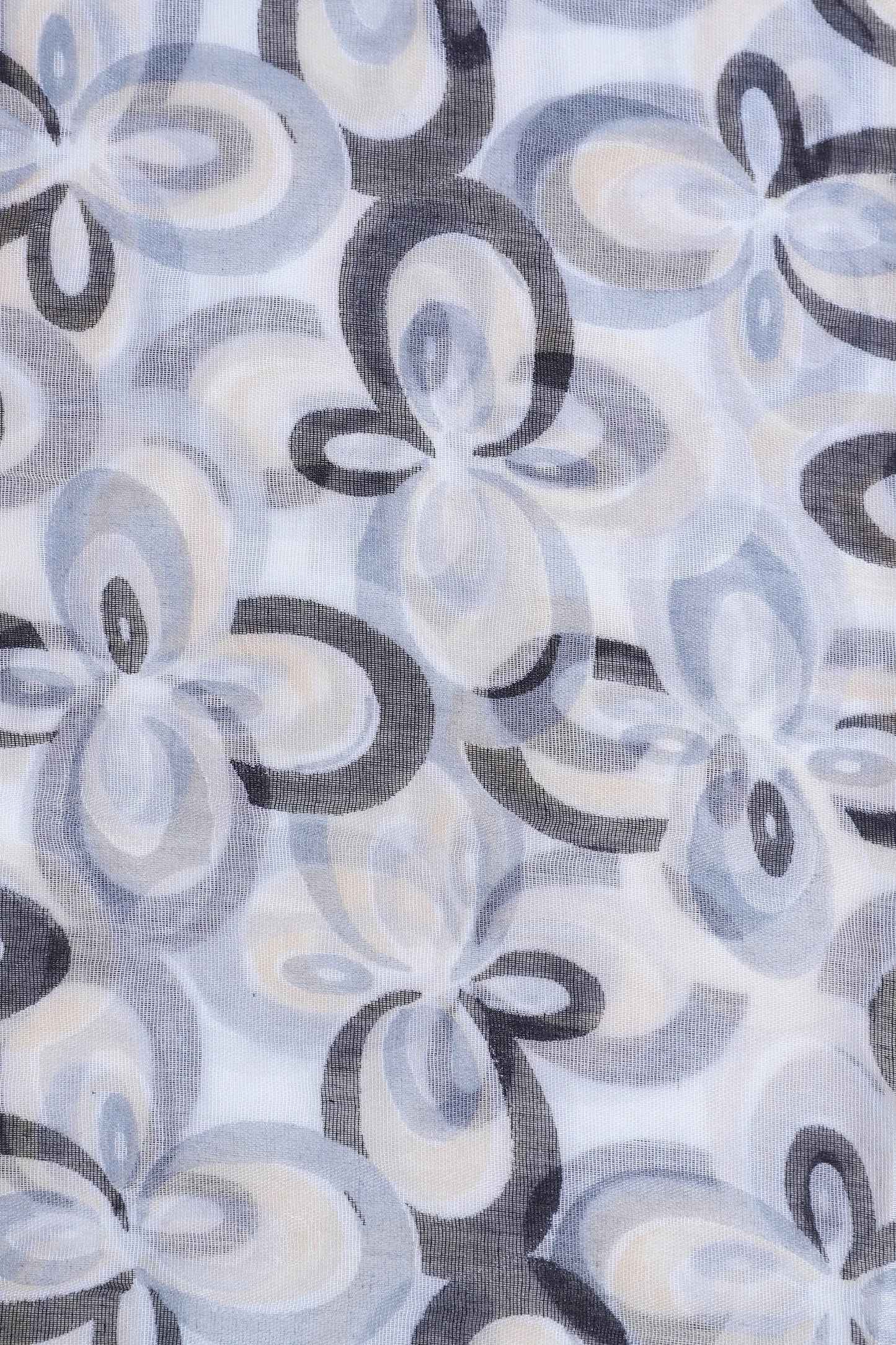 Contrast Printed Scarf - Cougar Clothing