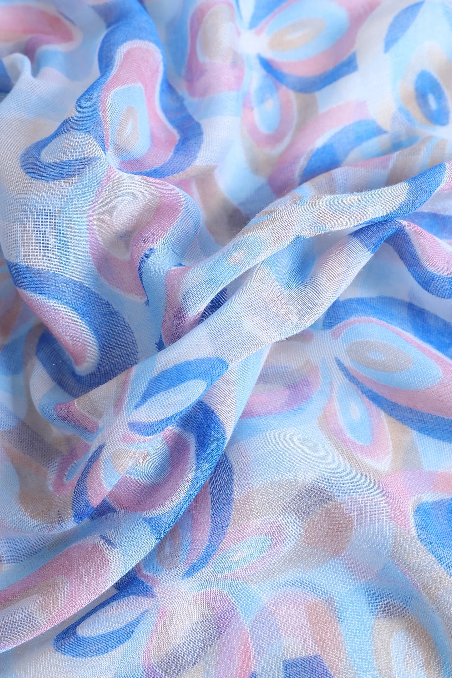 Circle Printed Scarf - Cougar Clothing