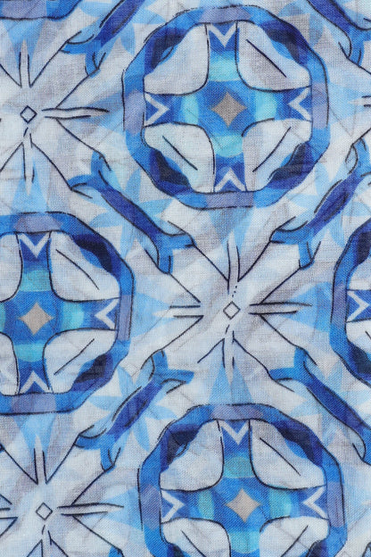 Geometric Pattern Scarf - Cougar Clothing