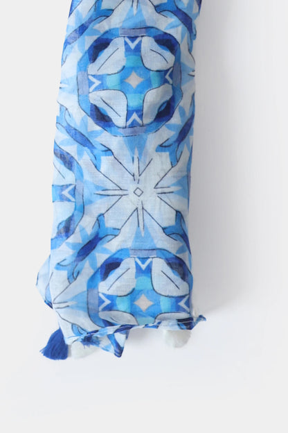 Geometric Pattern Scarf - Cougar Clothing