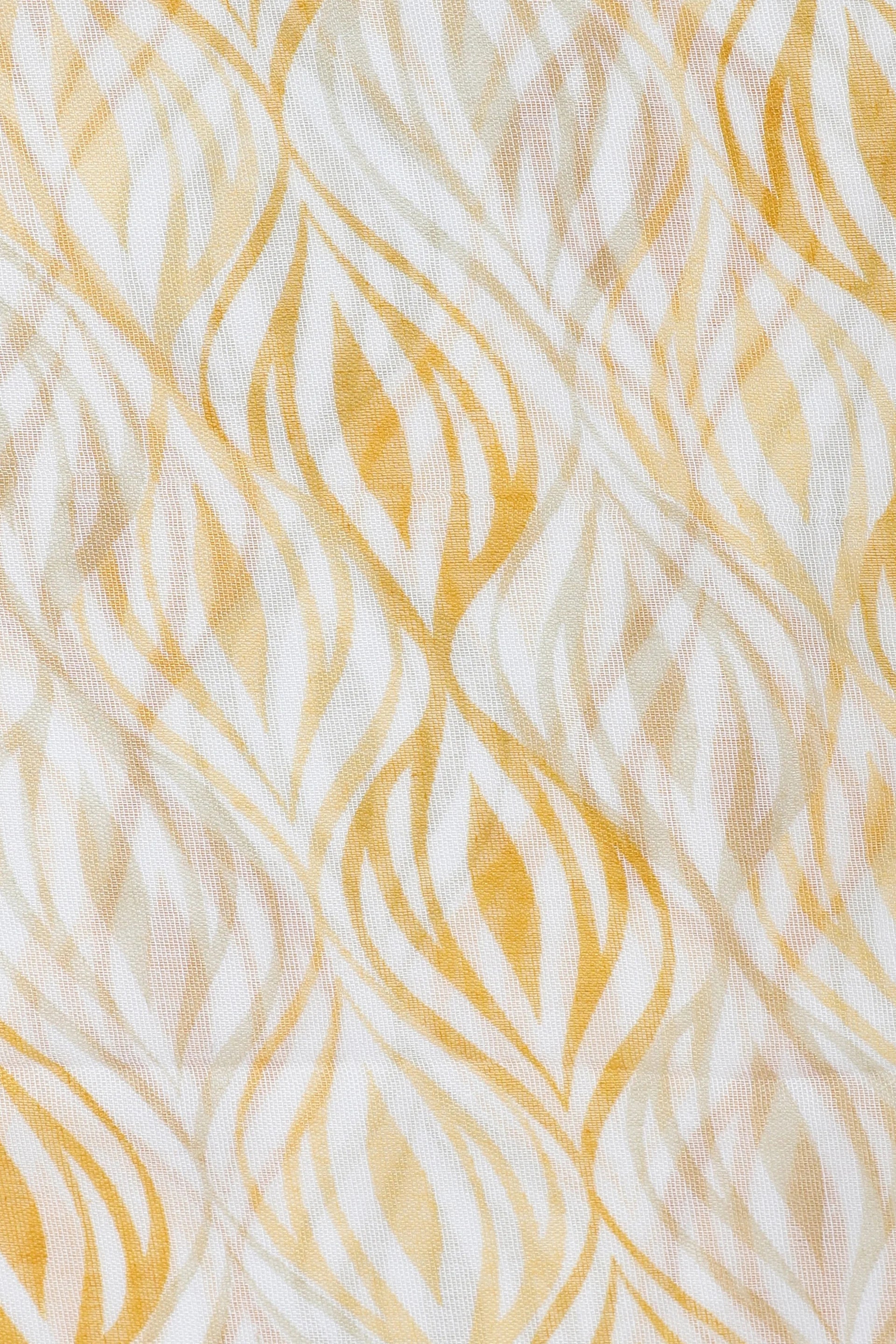 Wavy Printed Scarf - Cougar Clothing