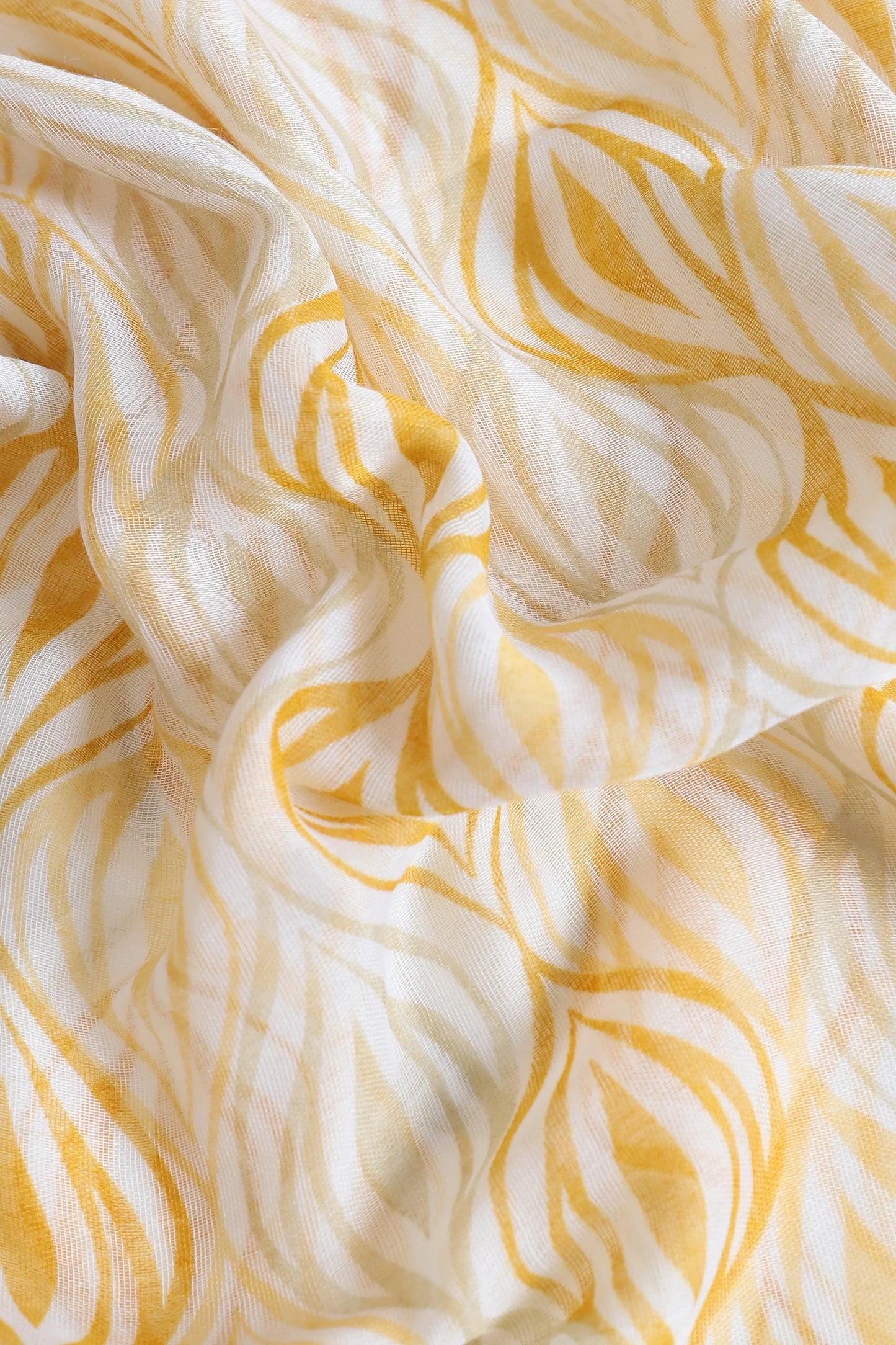 Wavy Printed Scarf - Cougar Clothing