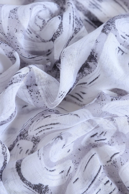 Abstract Printed Scarf - Cougar Clothing