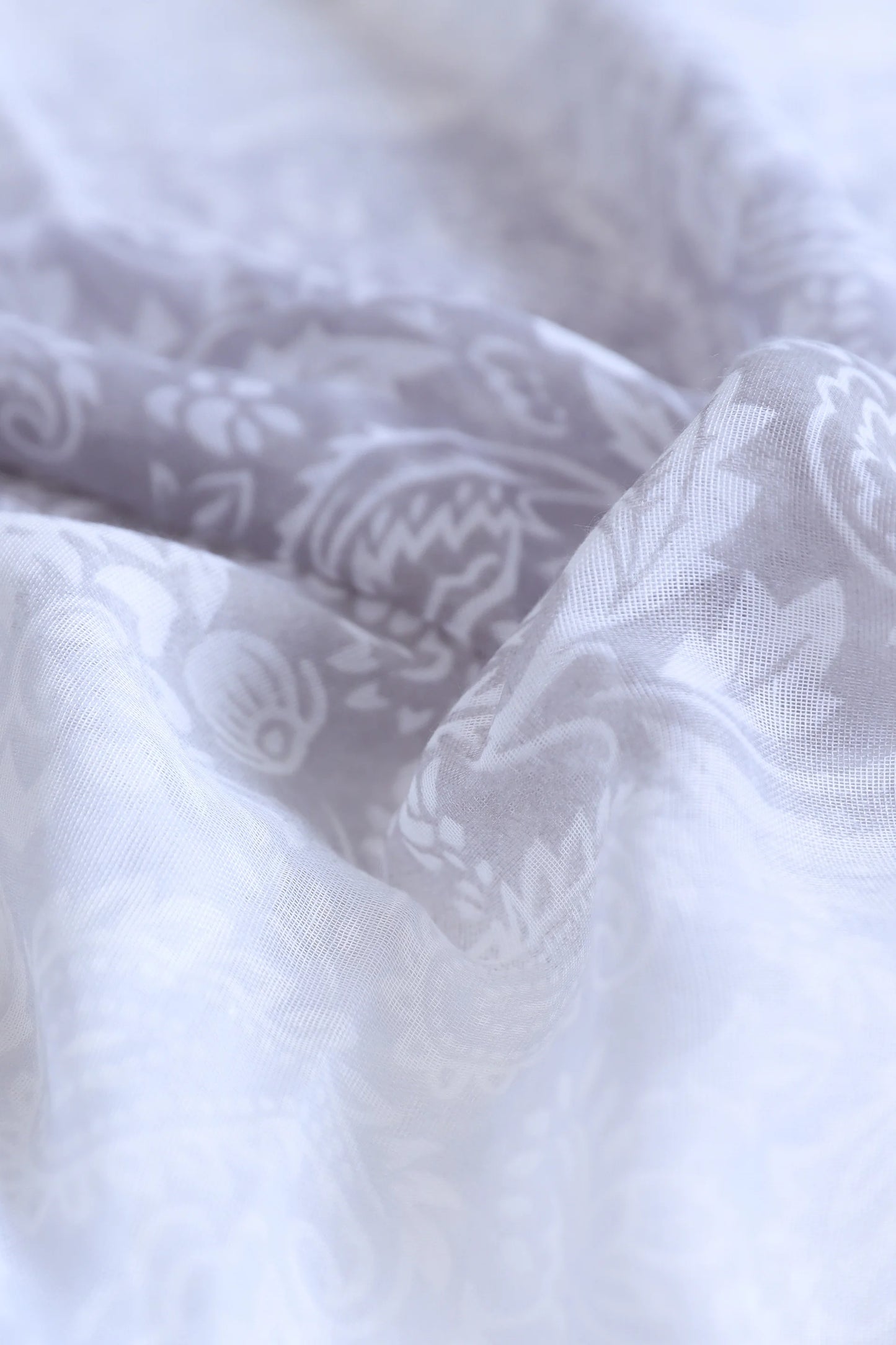 Two-Tone Printed Scarf - Cougar Clothing