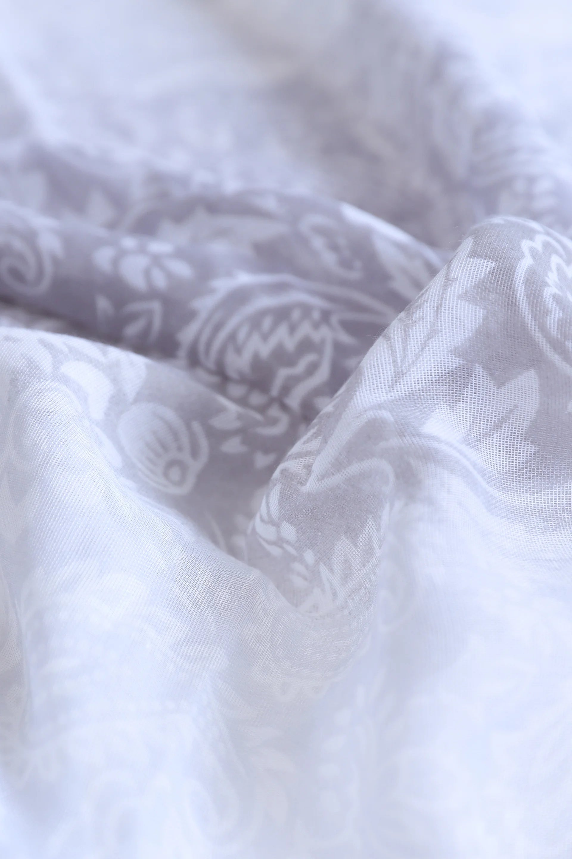 Two-Tone Printed Scarf - Cougar Clothing