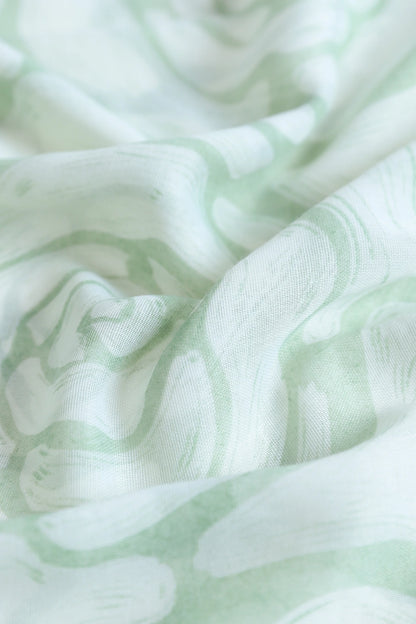 Abstract Printed Scarf - Cougar Clothing