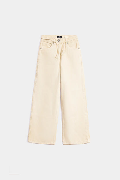 Straight Wide Leg Jeans - Cougar Clothing