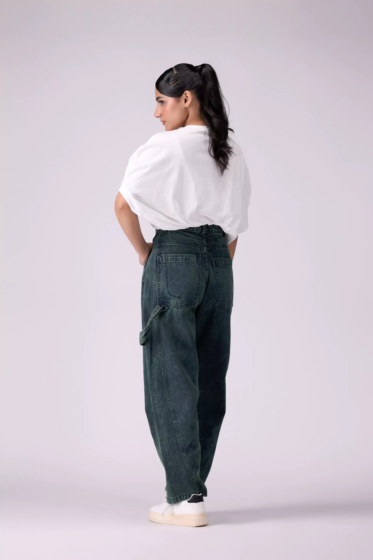 Tinted Baggy Jeans - Cougar Clothing