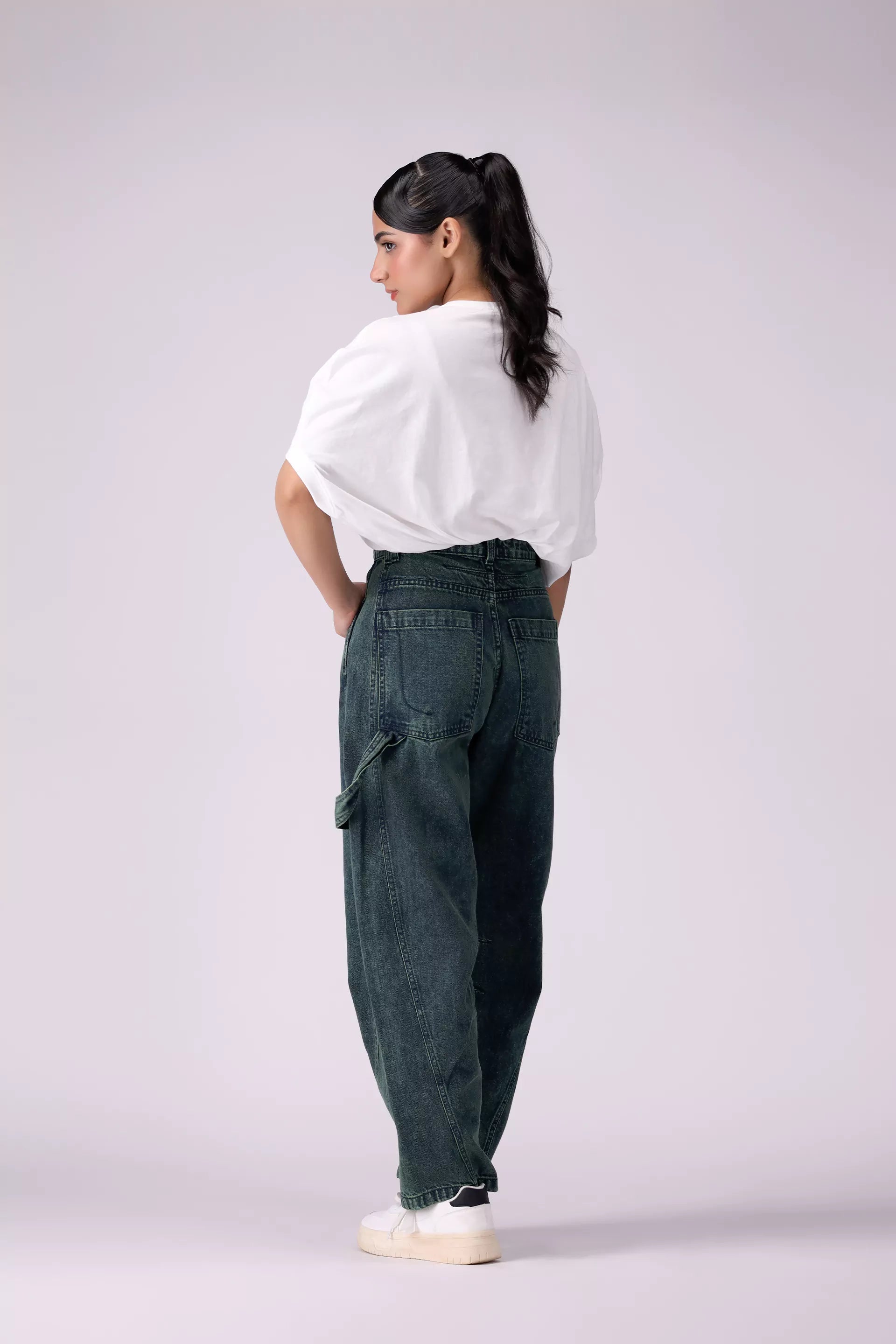 Tinted Baggy Jeans - Cougar Clothing
