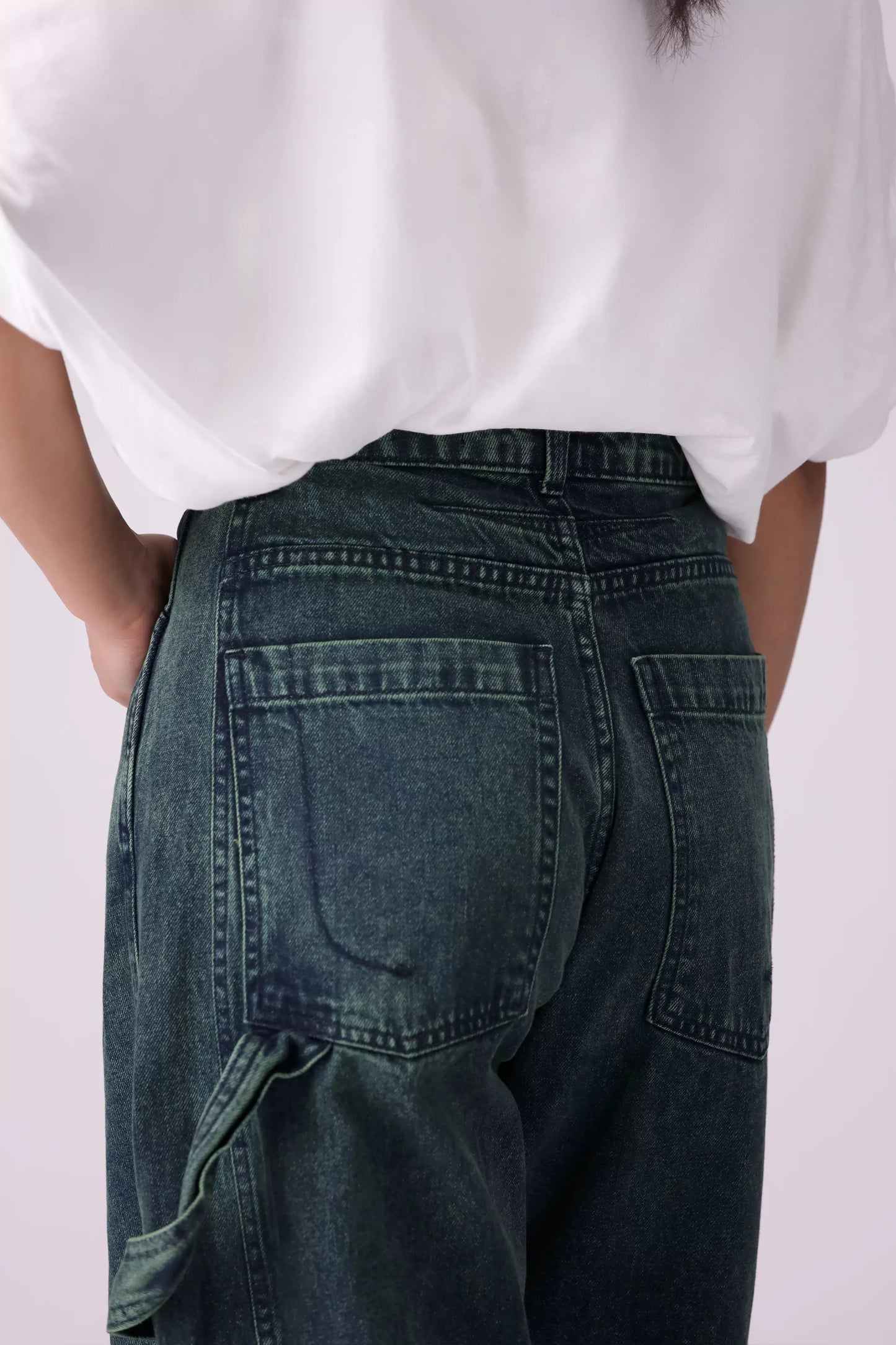 Tinted Baggy Jeans - Cougar Clothing