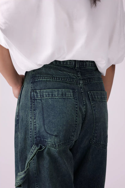 Tinted Baggy Jeans - Cougar Clothing