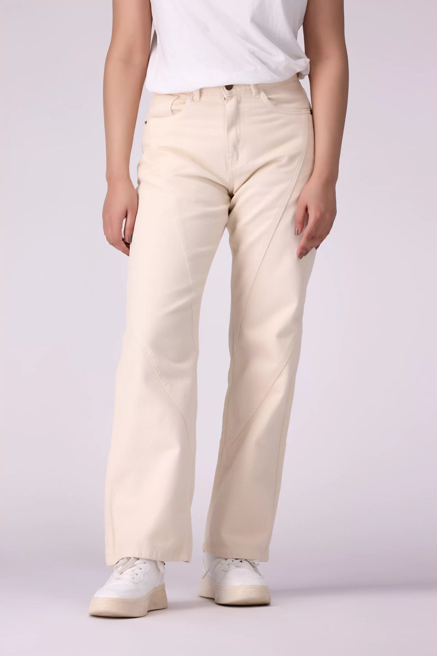 Tapered Wide Leg Jeans - Cougar Clothing