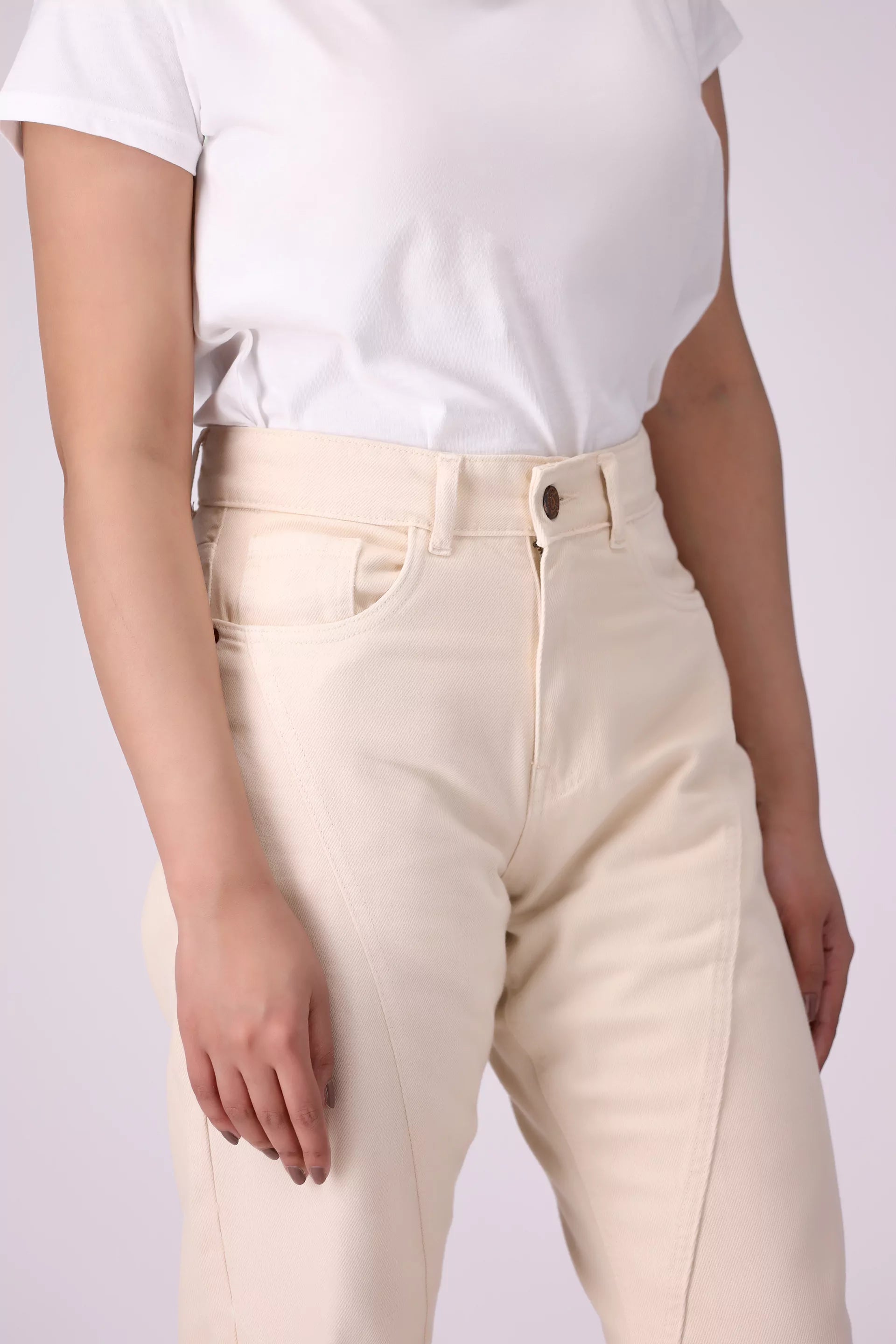 Tapered Wide Leg Jeans - Cougar Clothing