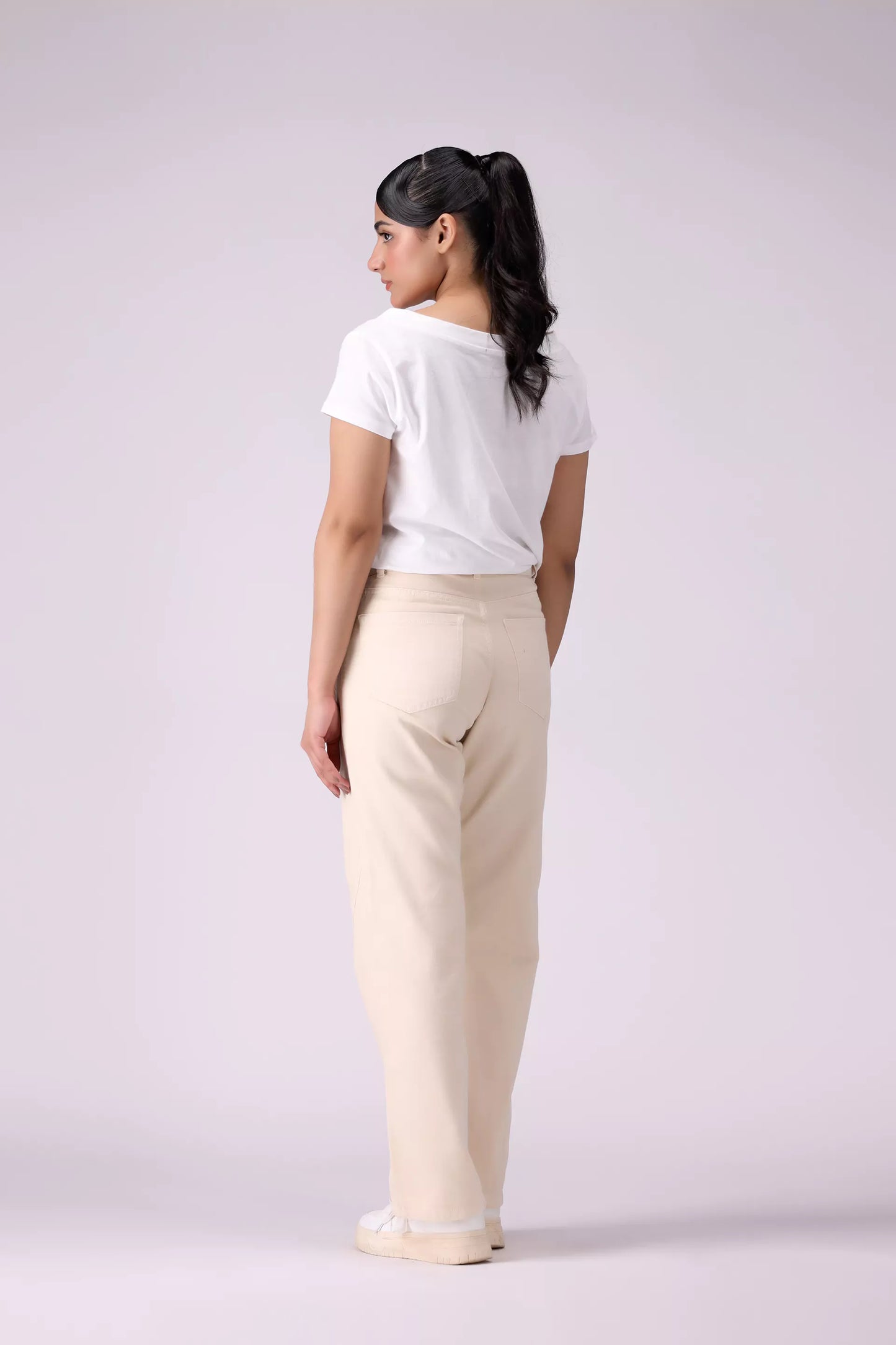 Tapered Wide Leg Jeans - Cougar Clothing