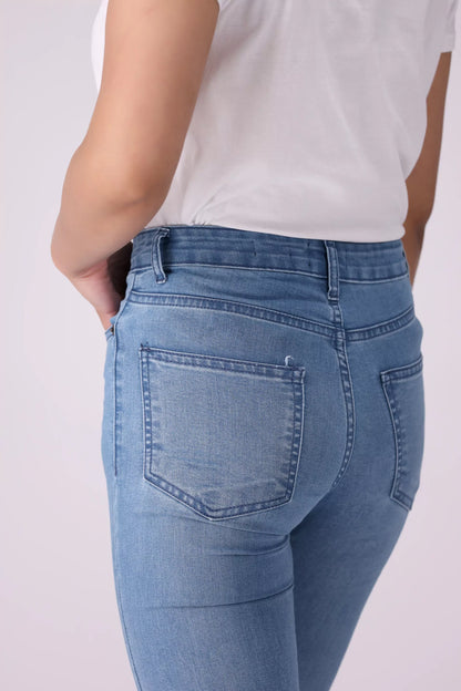 Embroidered Skinny Fit Jeans - Cougar Clothing