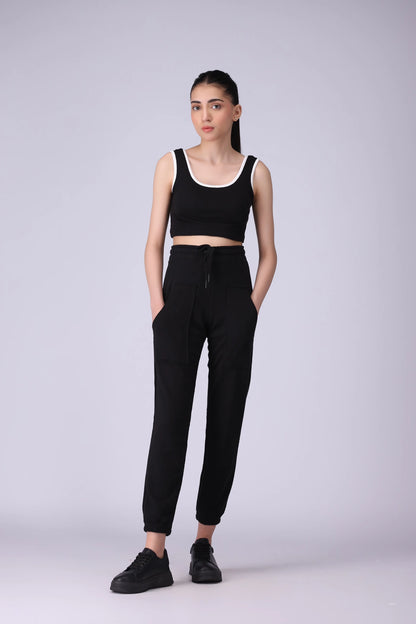 Oversized Knitted Jogger Pants - Cougar Clothing