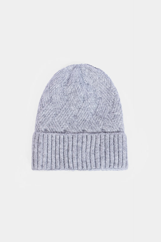 Textured Knit Beanie - Cougar Clothing