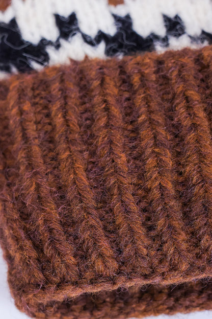 Jacquard Knit Beanie - Cougar Clothing