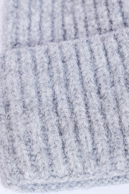 Ribbed Knit Beanie - Cougar Clothing