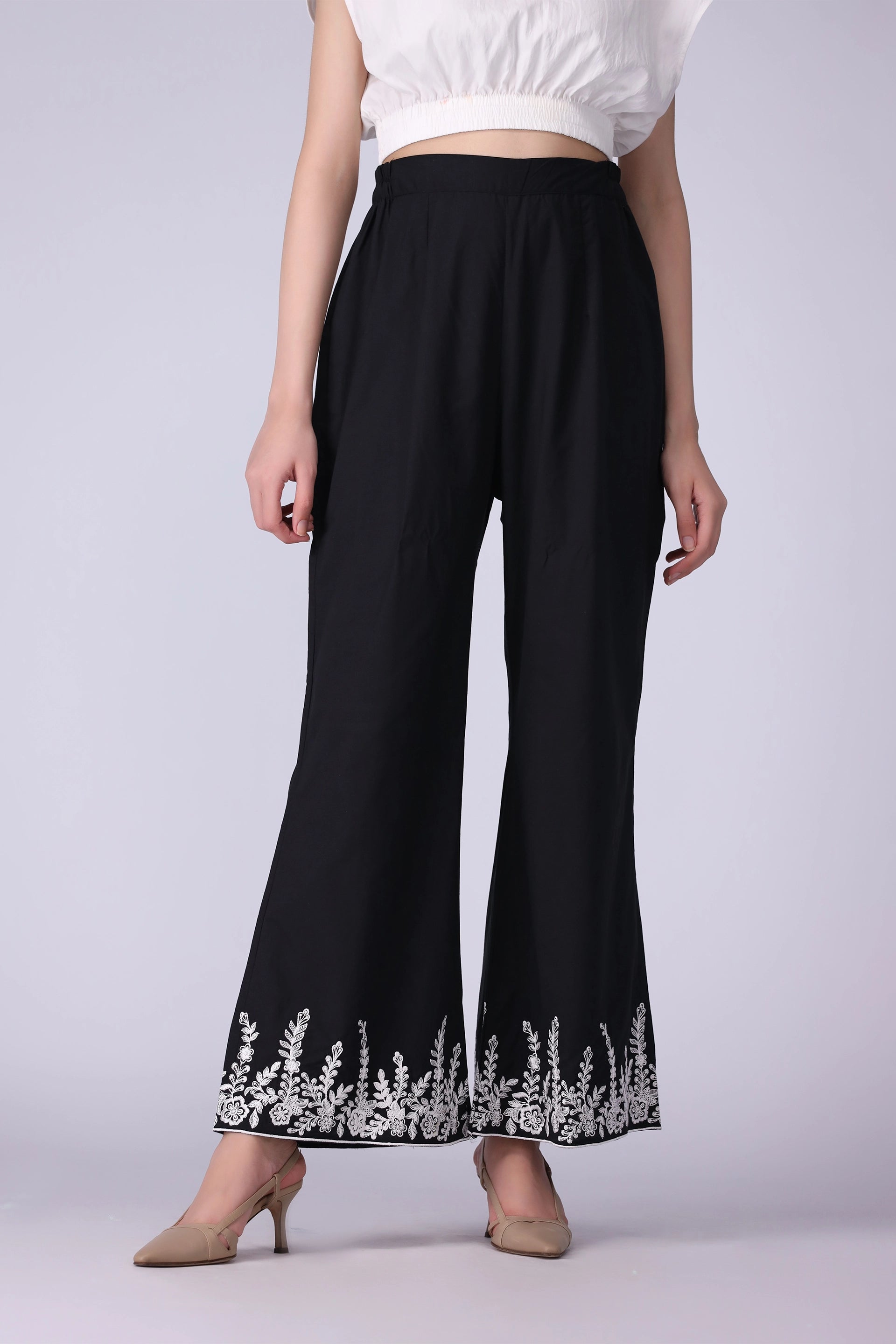 Embroidered Culottes - Cougar Clothing