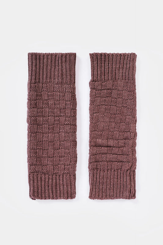 Textured Knit Leg Warmers - Cougar Clothing