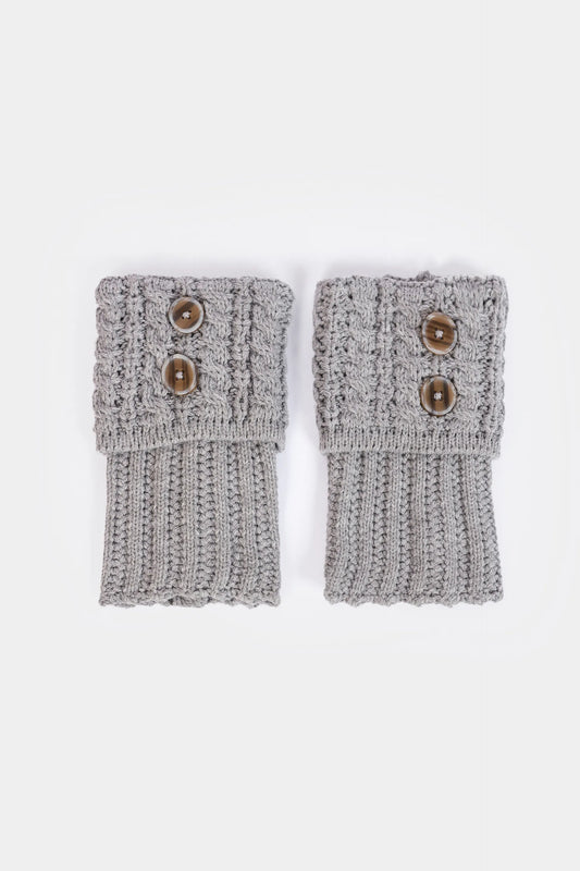 Knitted Boot Cuffs | Short Leg Warmers - Cougar Clothing