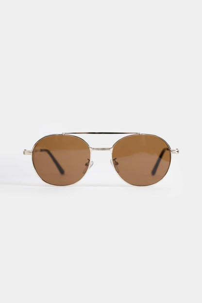 Double Bridge Round Sunglasses - Cougar Clothing