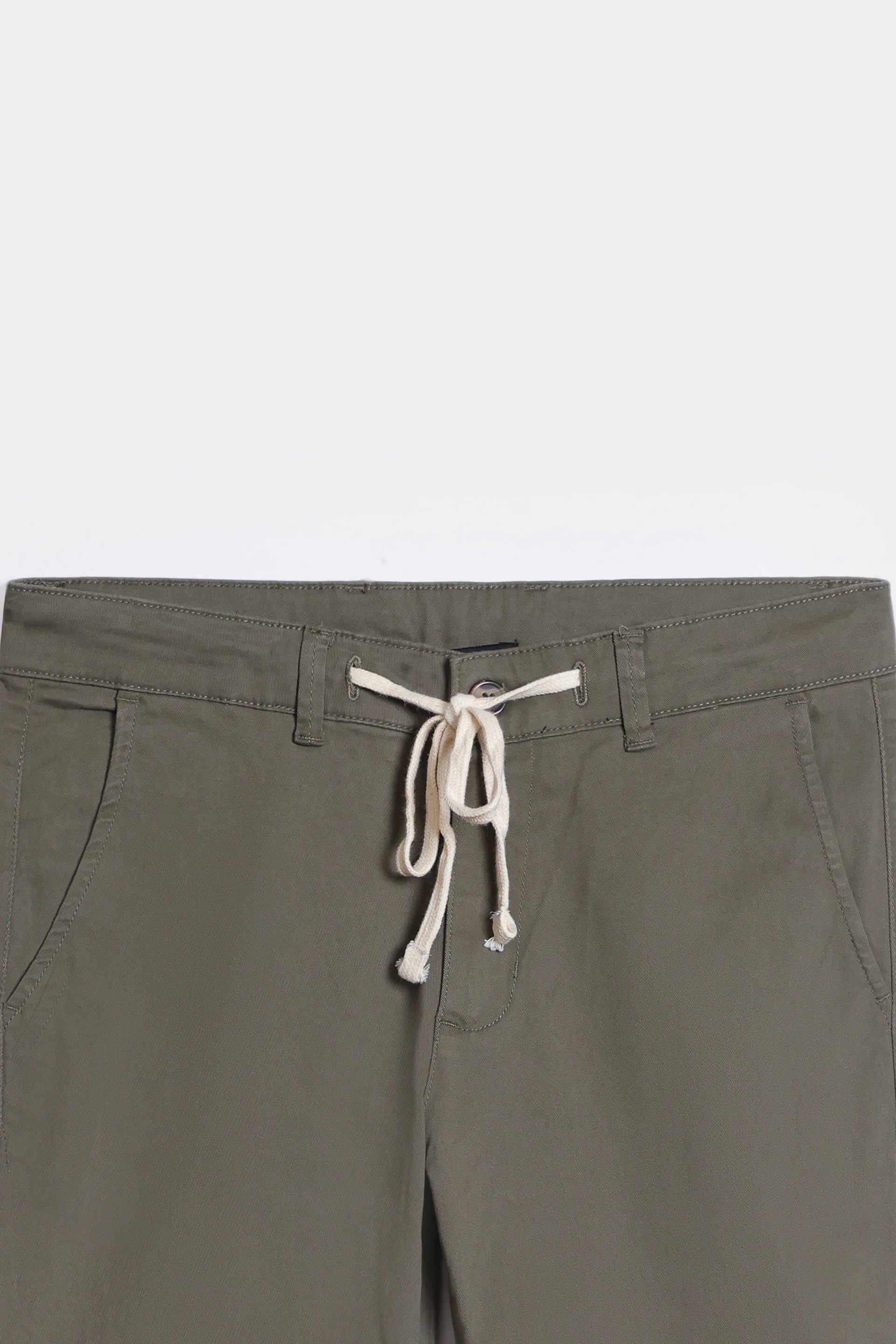 Drawcord Chino Pants - Cougar Clothing