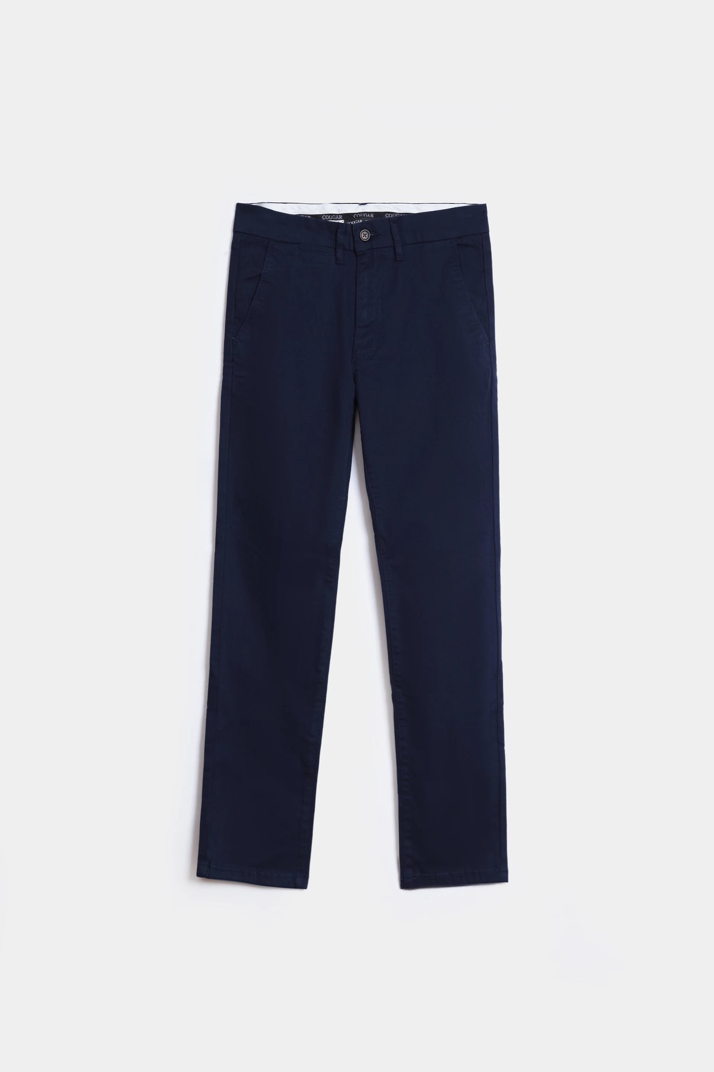 Slim Fit Twill Chino Pants - Cougar Clothing