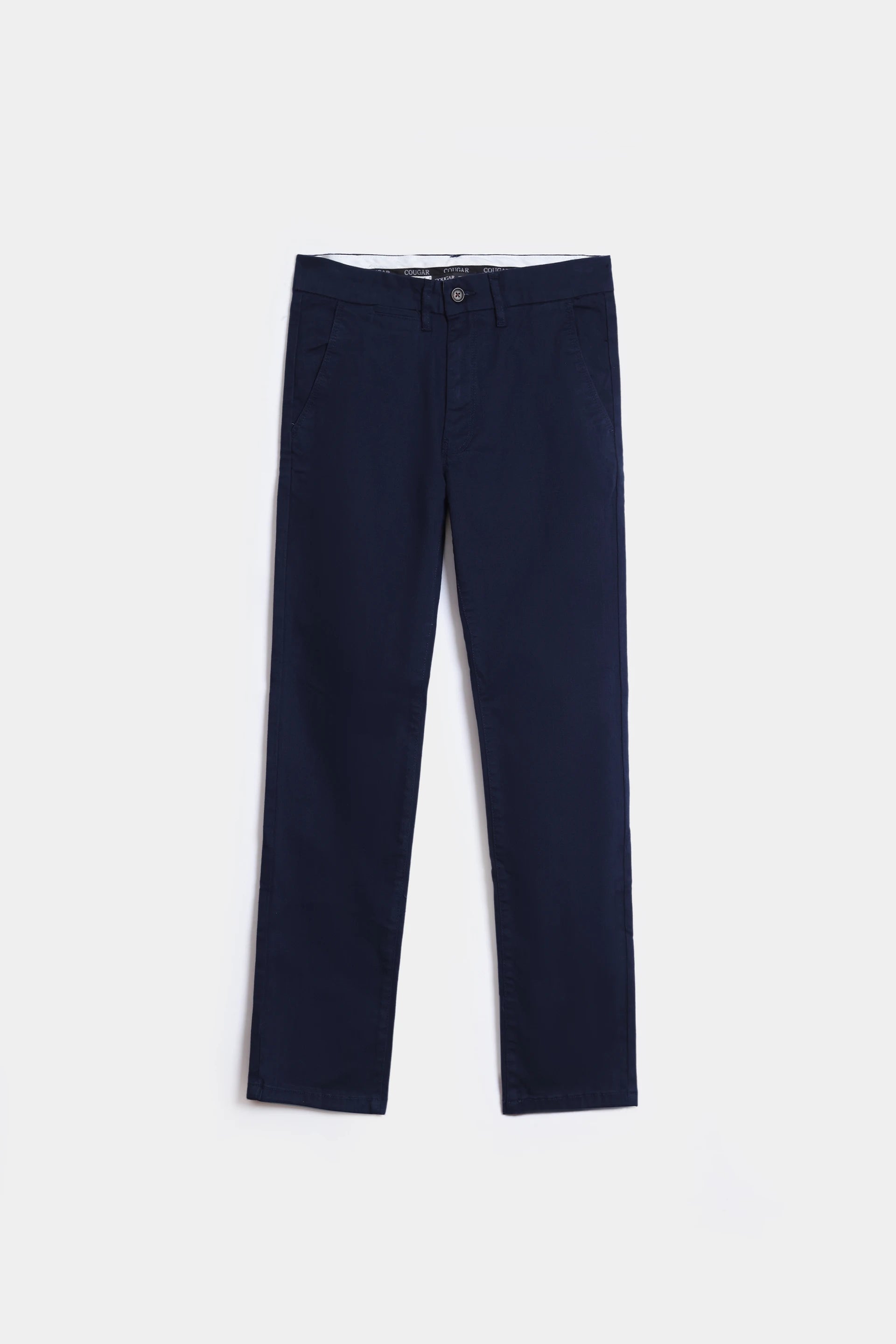 Slim Fit Twill Chino Pants - Cougar Clothing