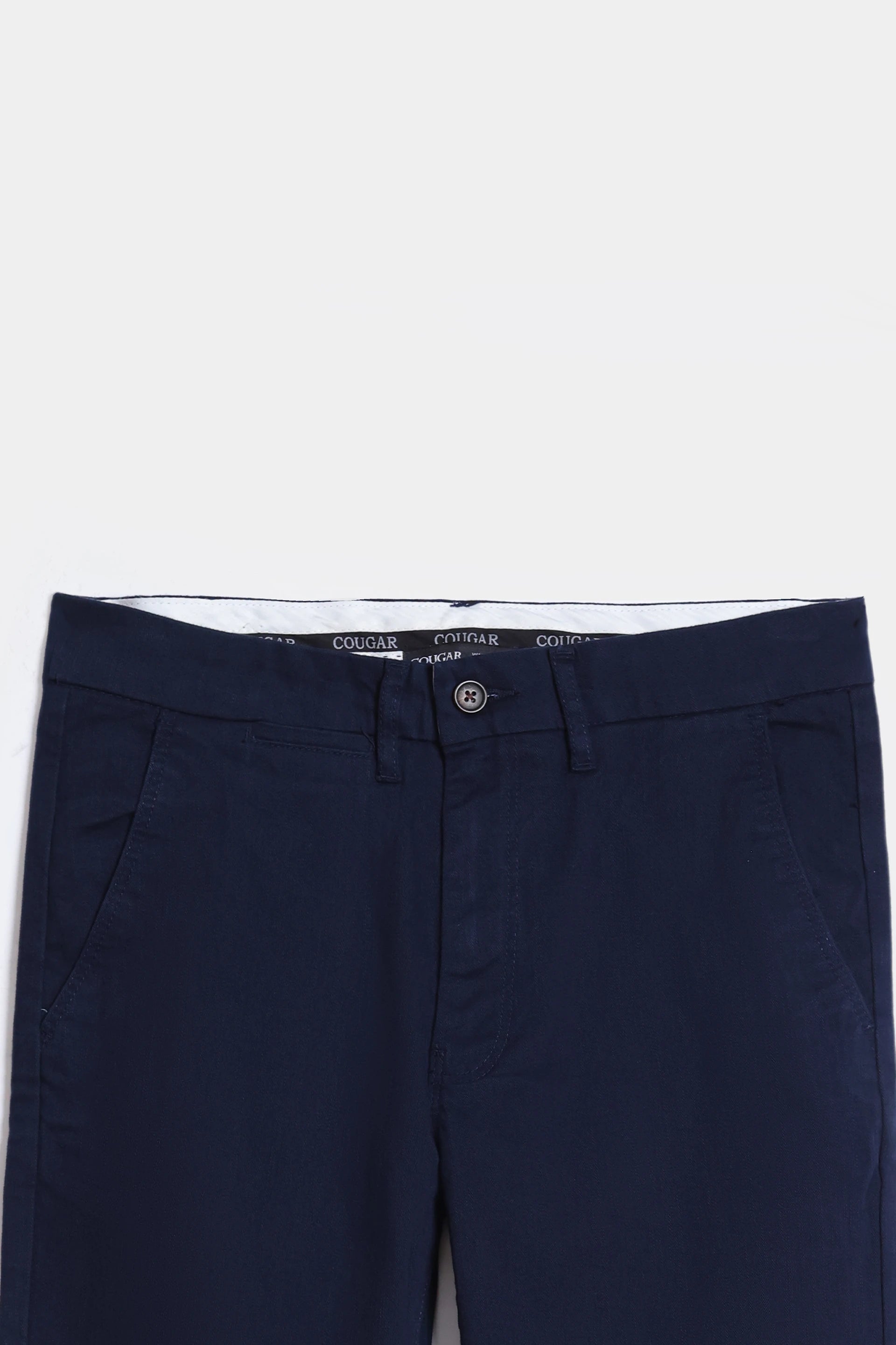 Slim Fit Twill Chino Pants - Cougar Clothing