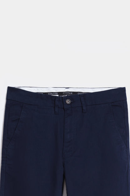 Slim Fit Twill Chino Pants - Cougar Clothing