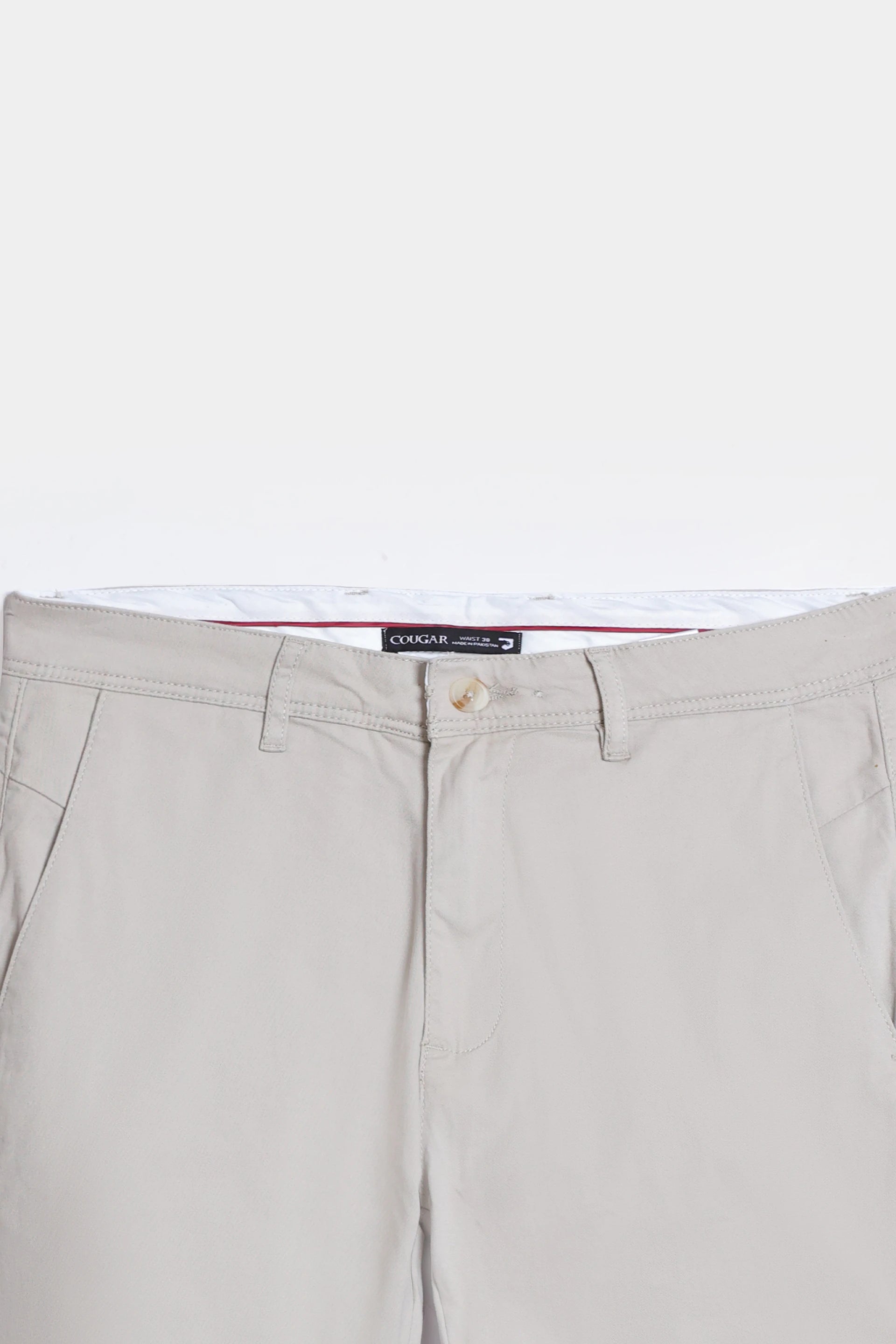 Basic Slim Chino Pants - Cougar Clothing