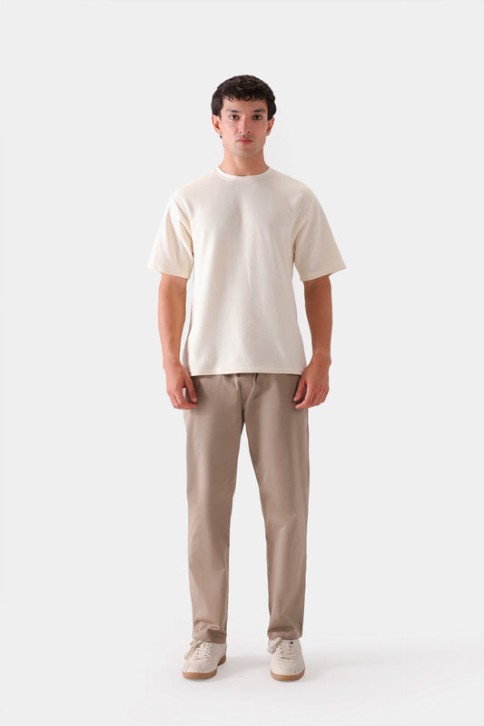 Waffle Knit T-Shirt - Cougar Clothing