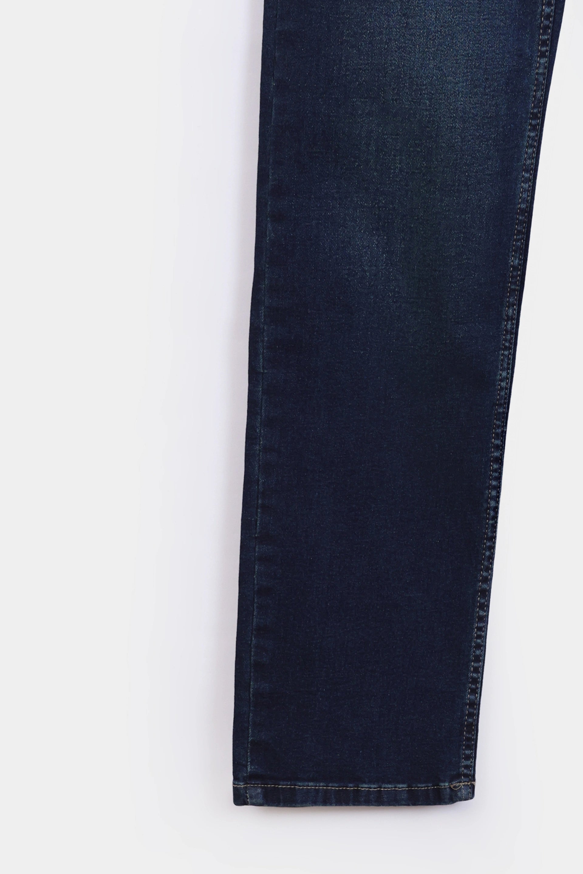 Slim Fit Jeans With Whiskers - Cougar Clothing