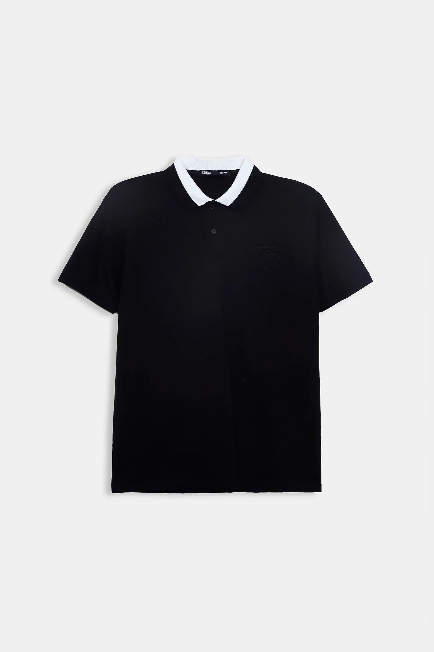 Tipped Pique Polo - Cougar Clothing