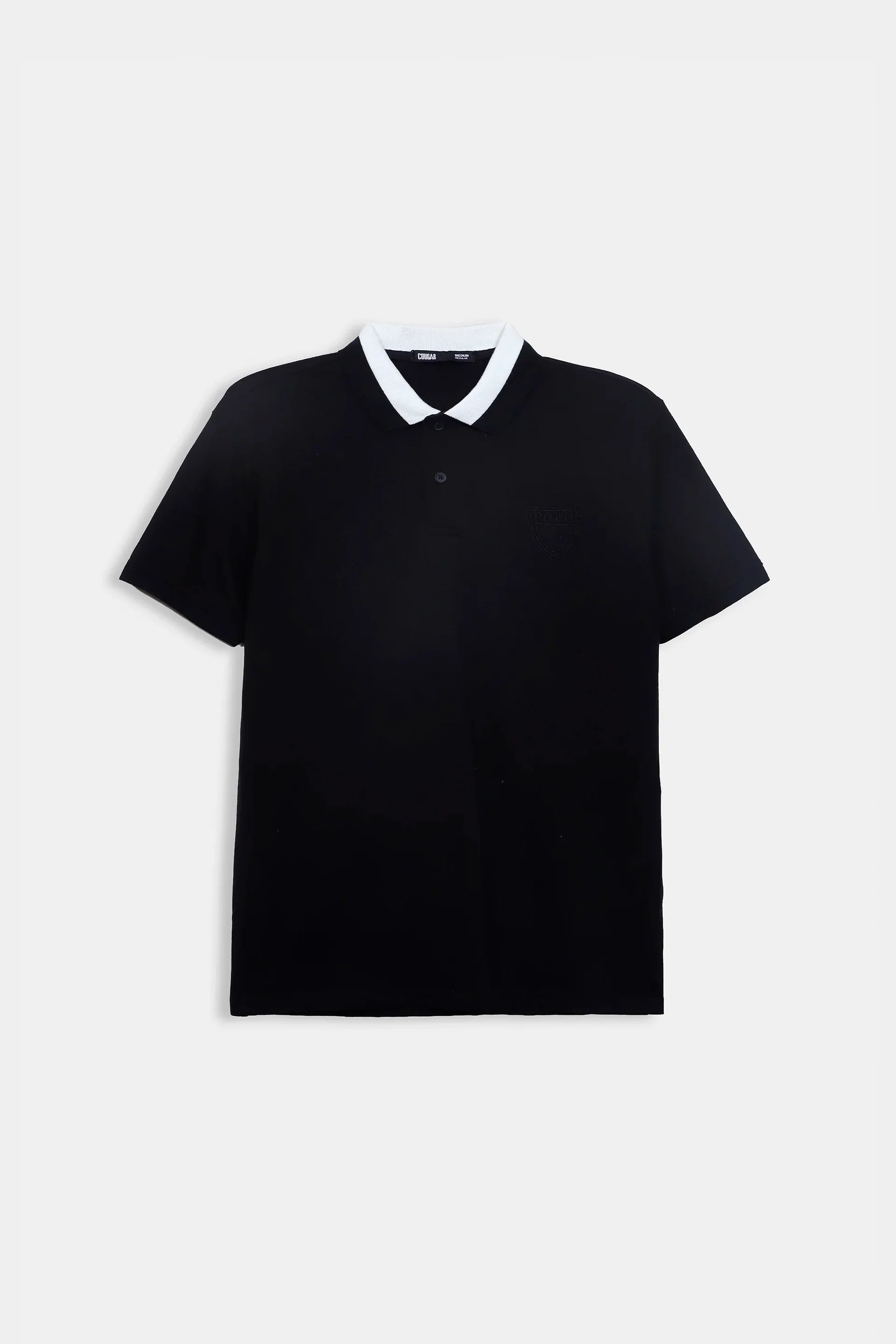 Tipped Pique Polo - Cougar Clothing