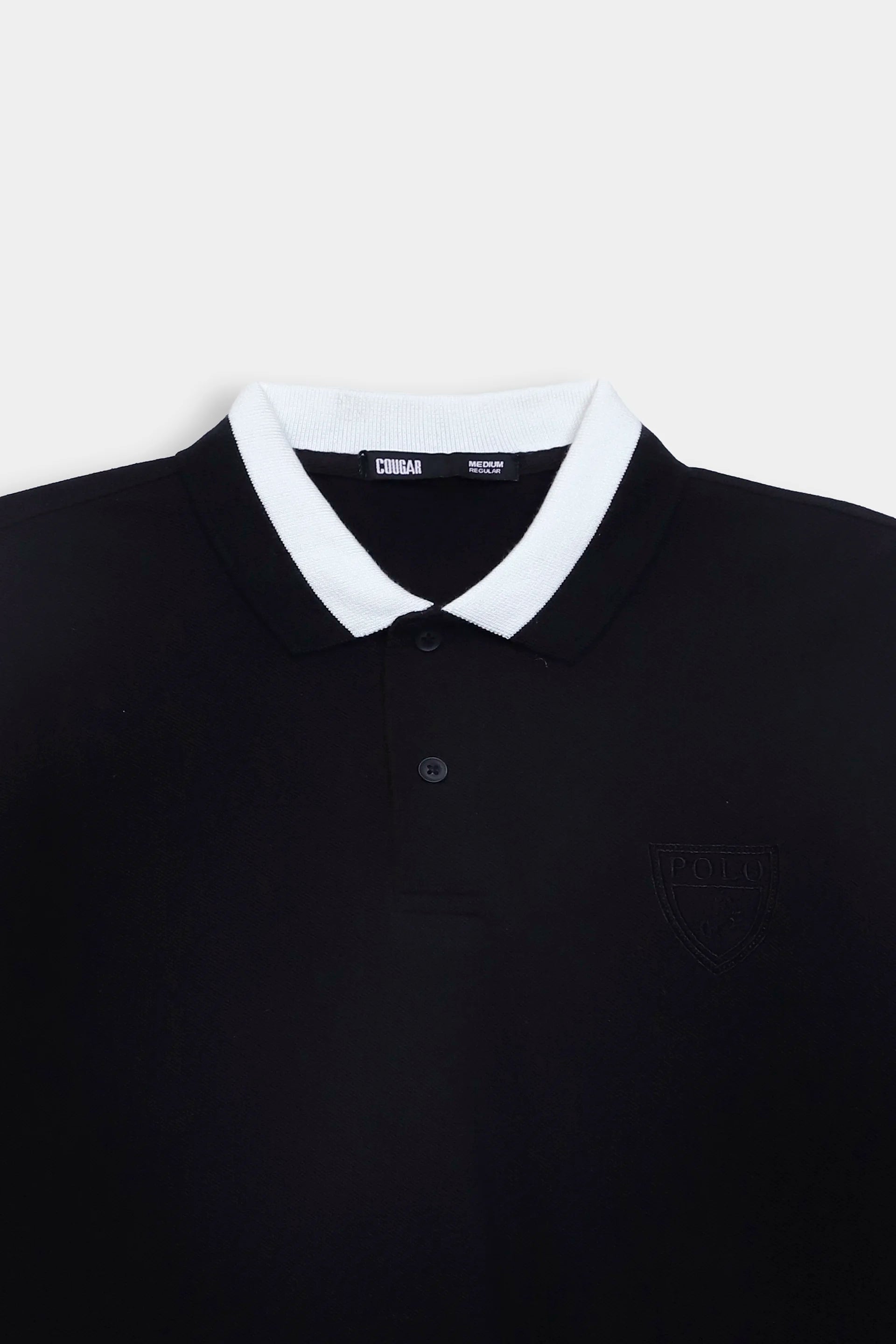 Tipped Pique Polo - Cougar Clothing