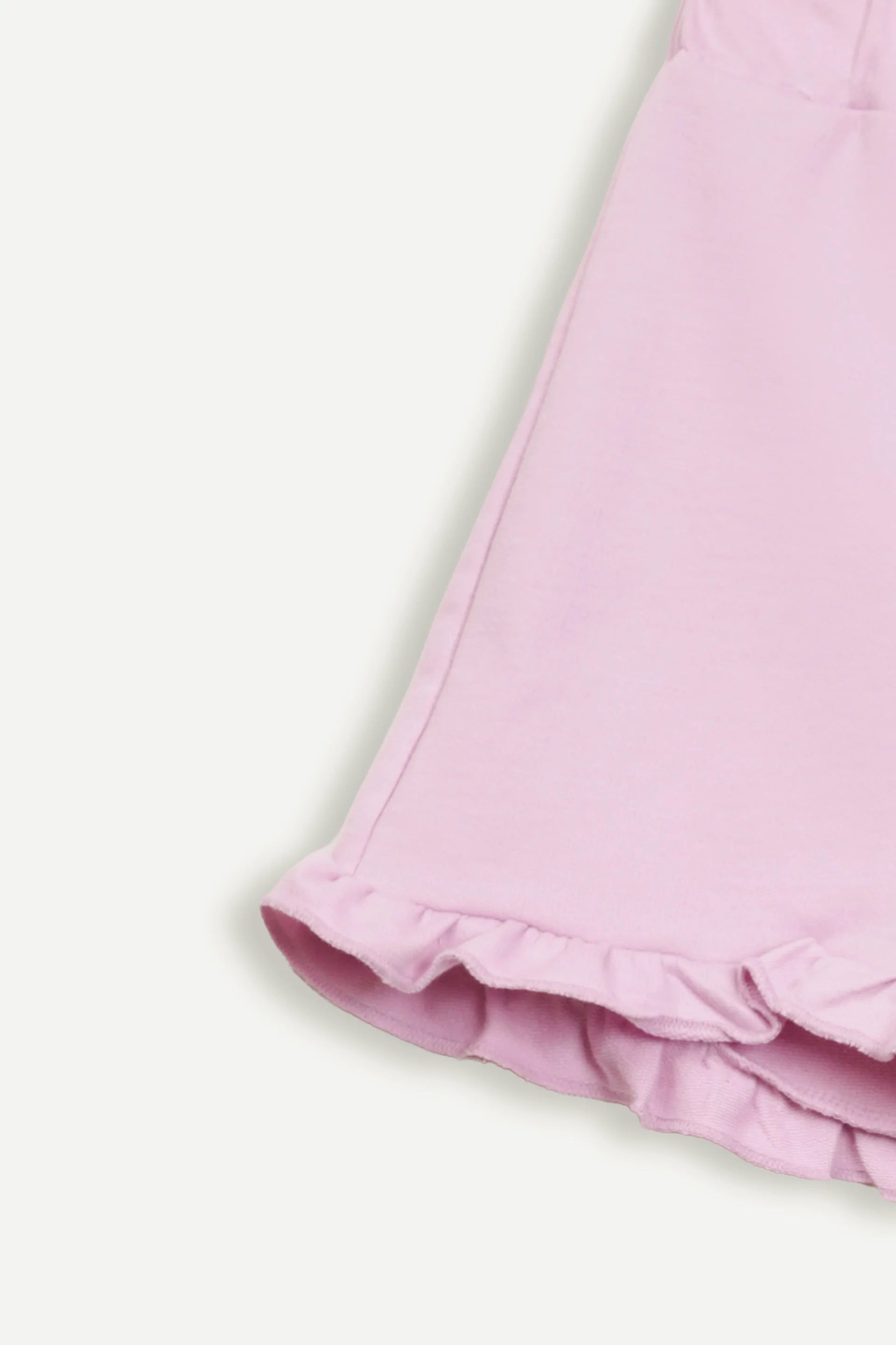 Frilled Shorts With Knot - Cougar Clothing