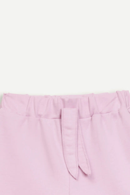 Frilled Shorts With Knot - Cougar Clothing